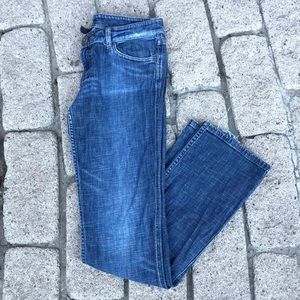 Armani Exchange Y2K patchwork distressed jeans